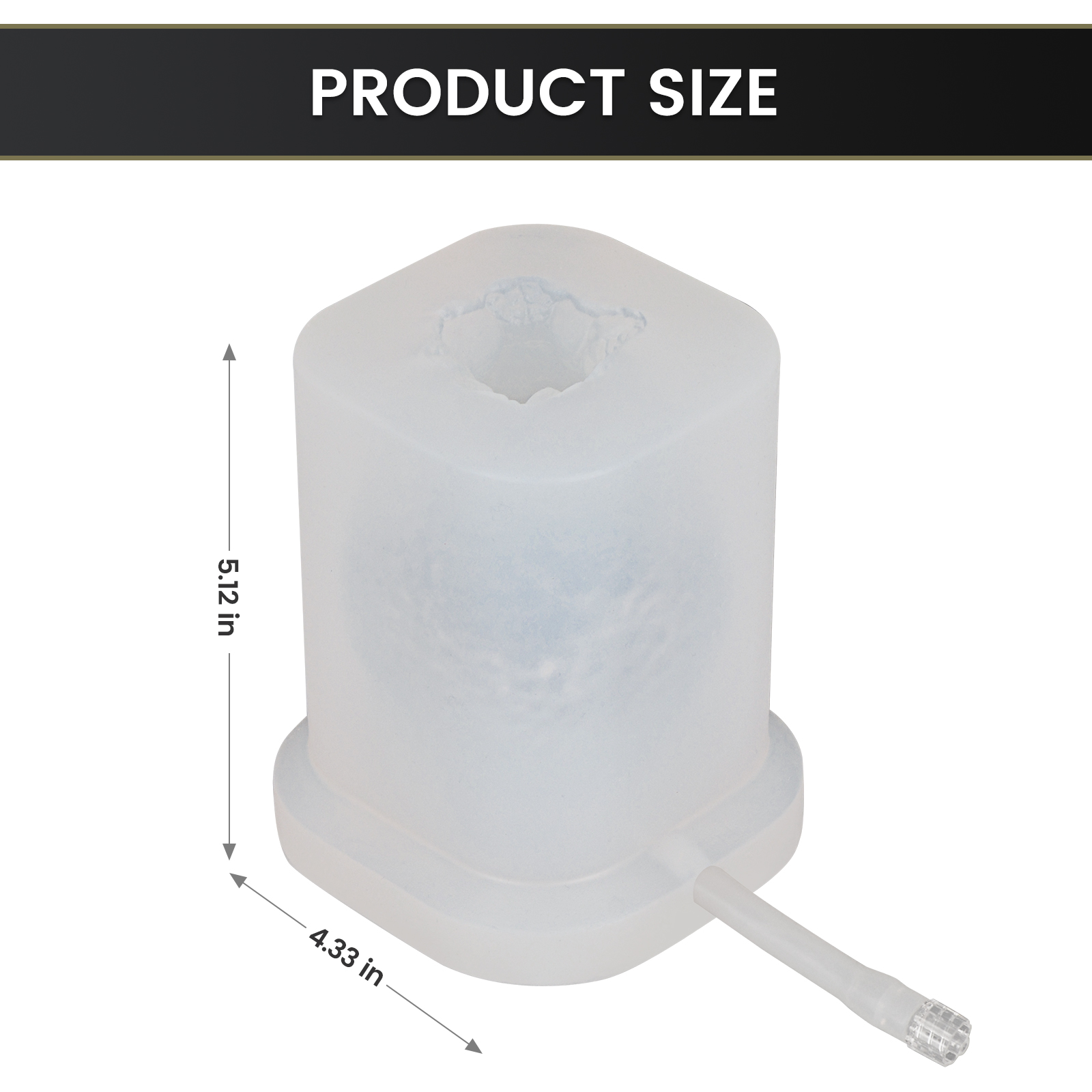 SimCoach Transparent Wound Packing Trainer Kit, Stop The Bleed Kit for Wound Packing Training, 0.3in