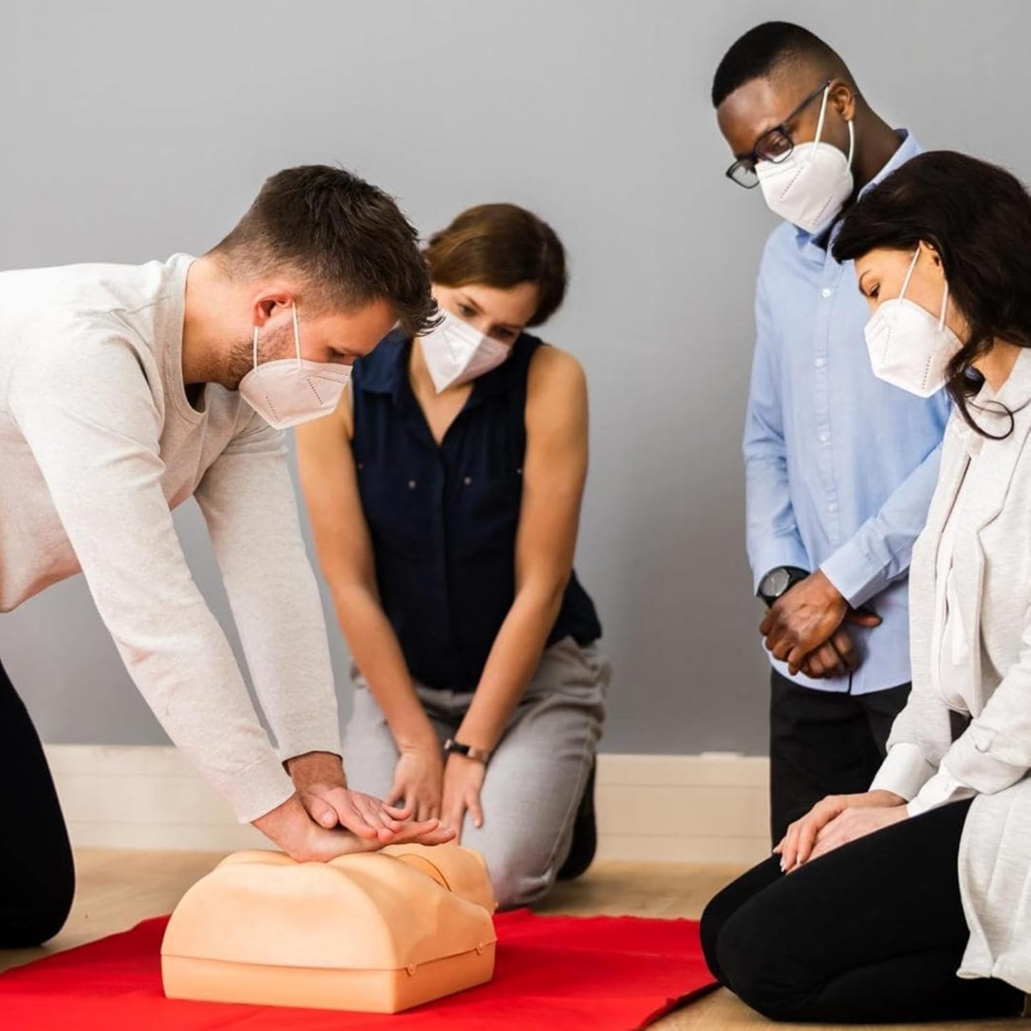 Affordable CPR Practice Model for Training Centers