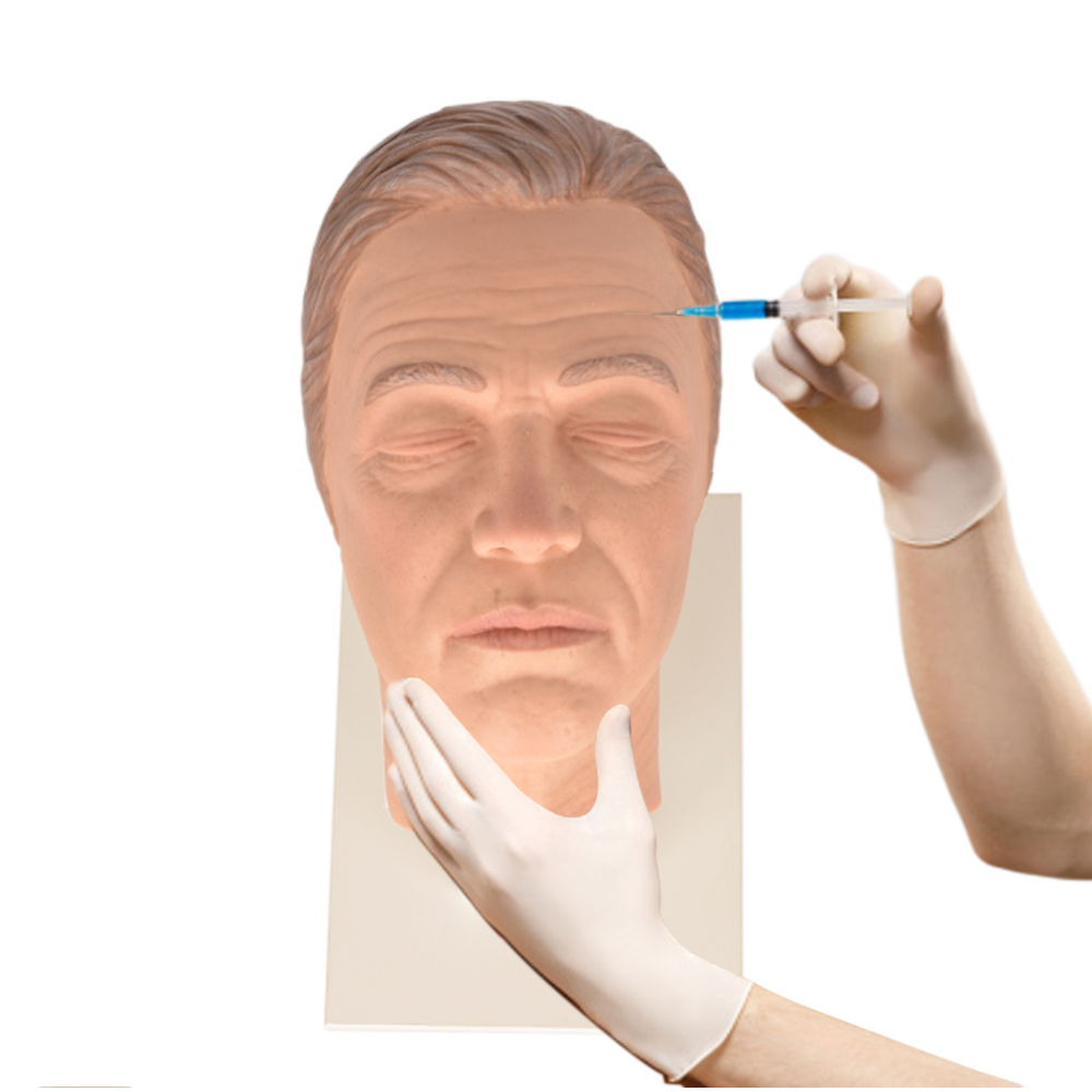 Injection Training Mannequin Male Face For Practice