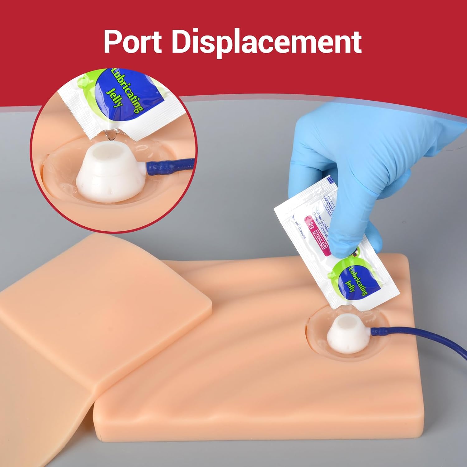 IV Port Access Trainer Port Displacement 