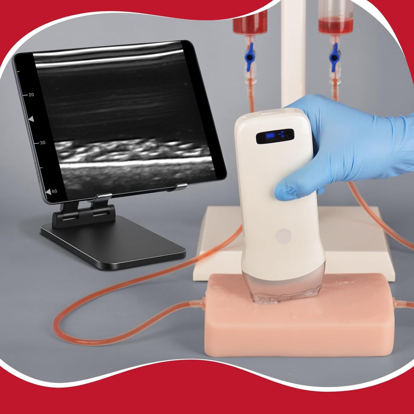 Ultrasound Vascular Access Training Model with Clear Imaging