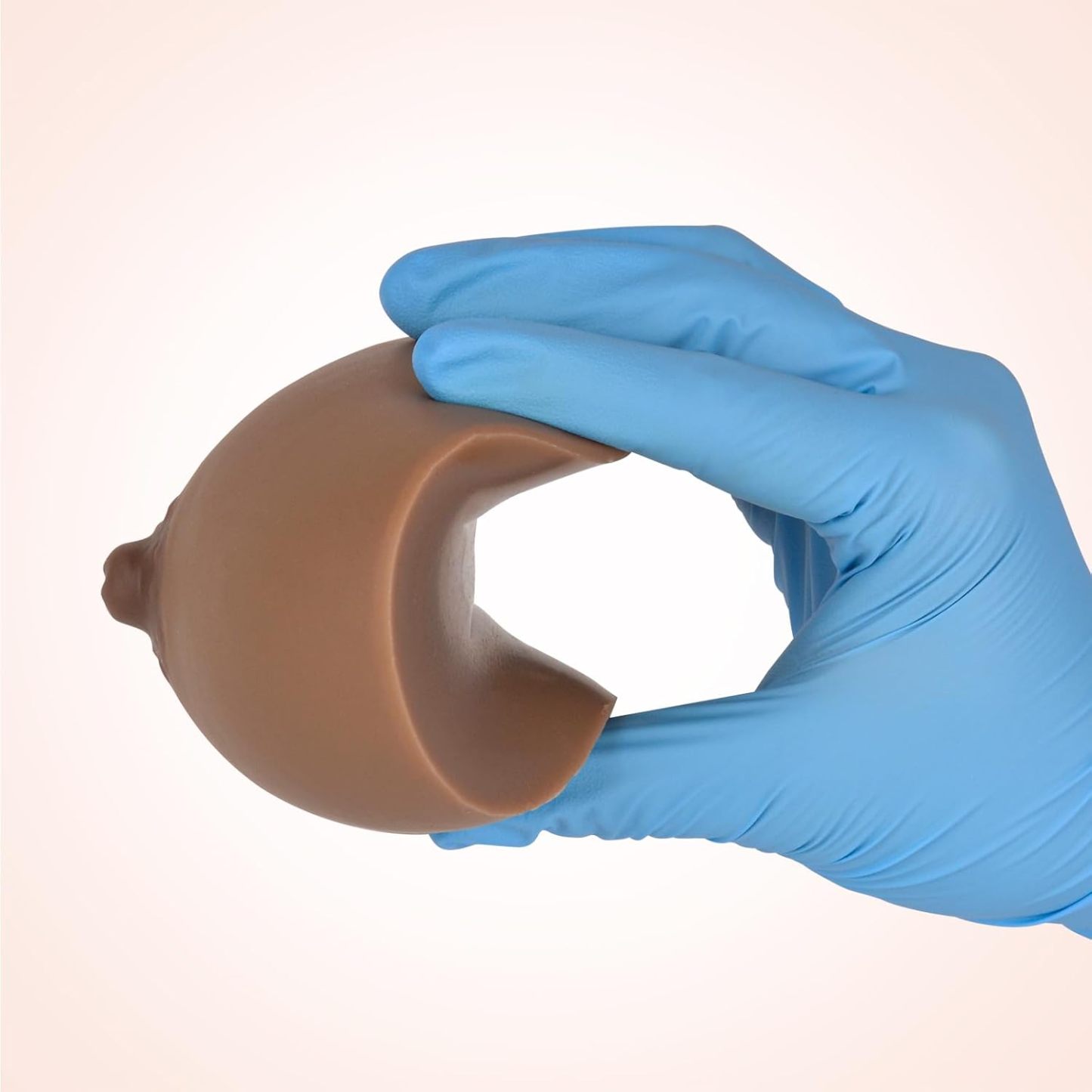 SimCoach Silicone Breast Model for Lactation Education, Black