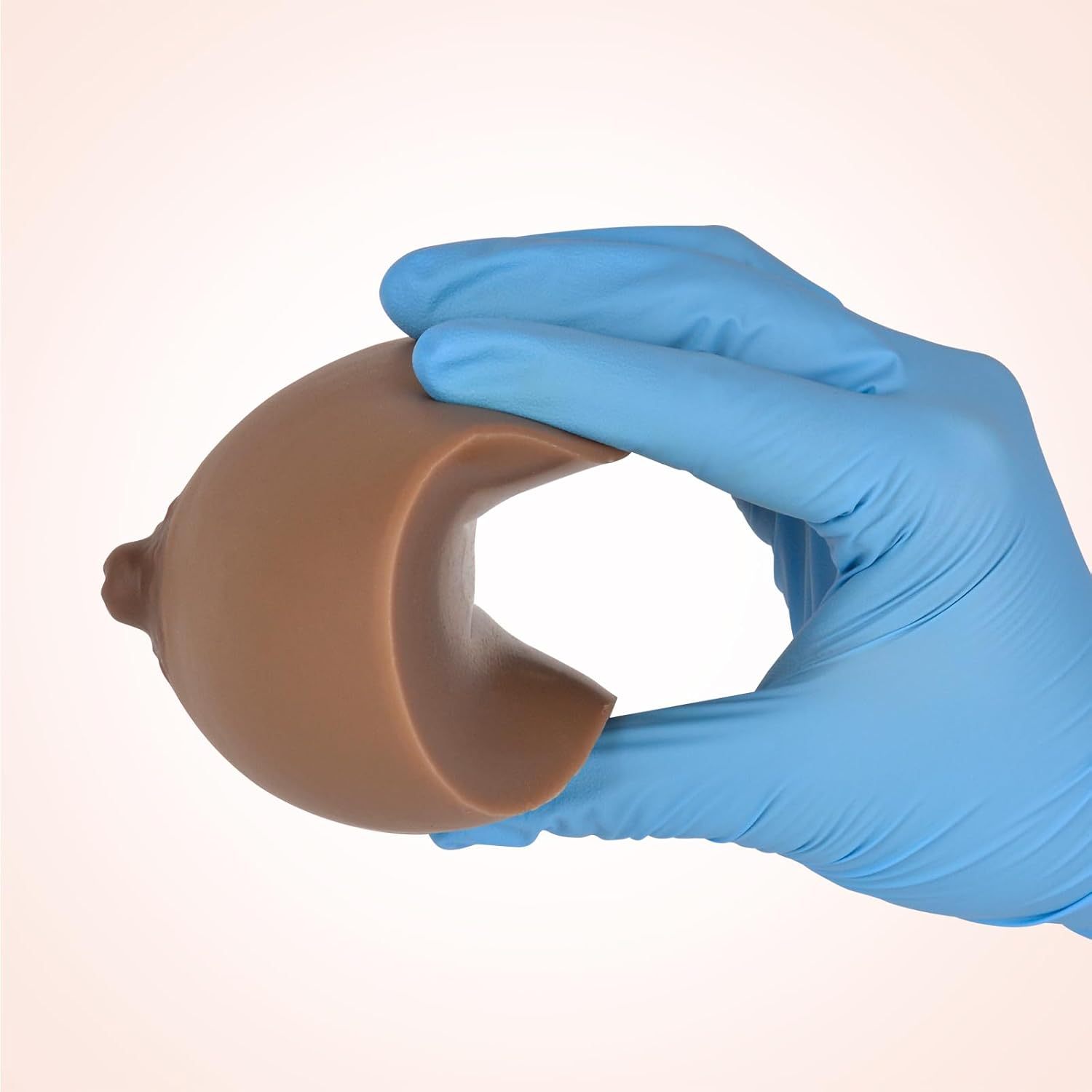 SimCoach Silicone Breast Model for Lactation Education, Black