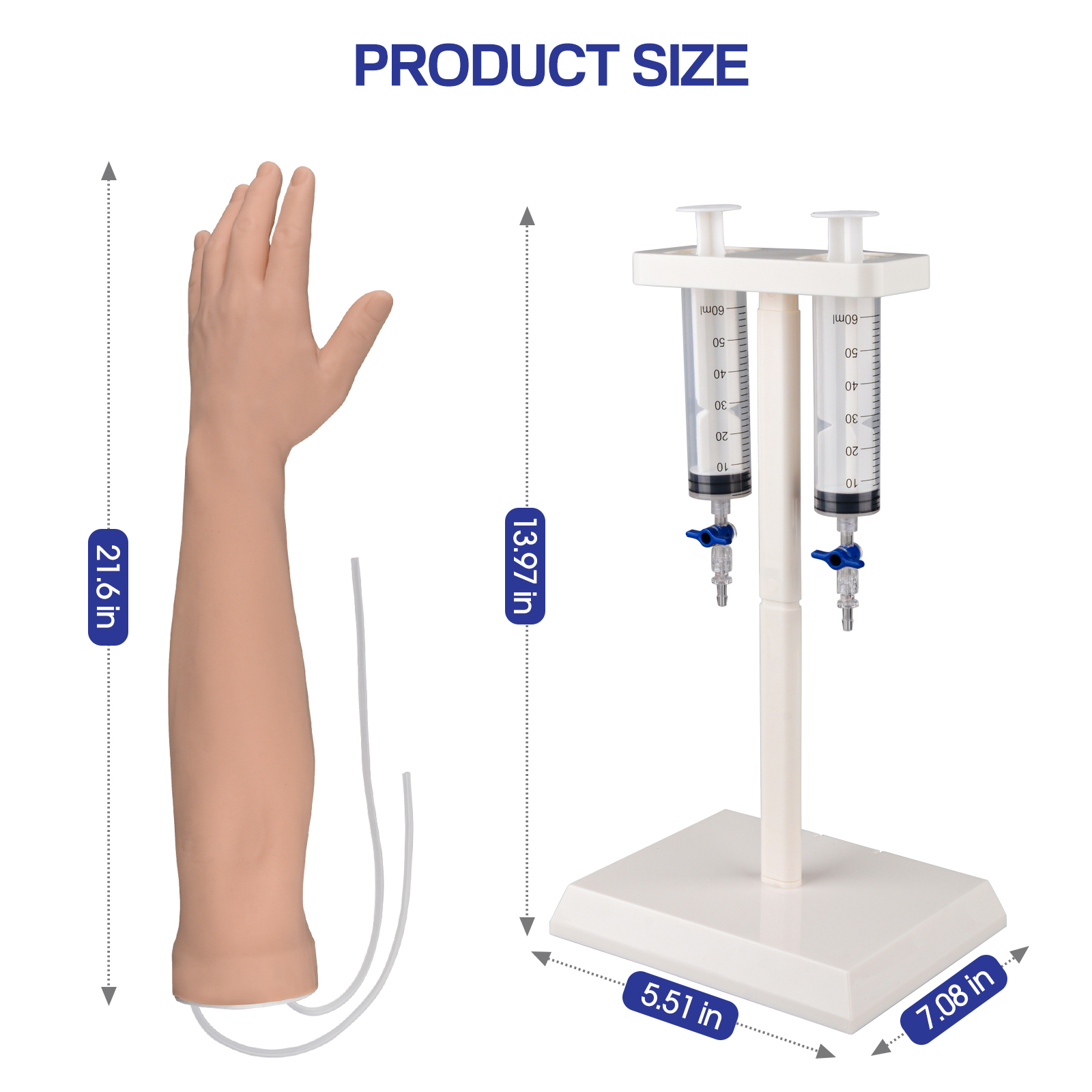 The Size Info of SimCoach IV Training Arm