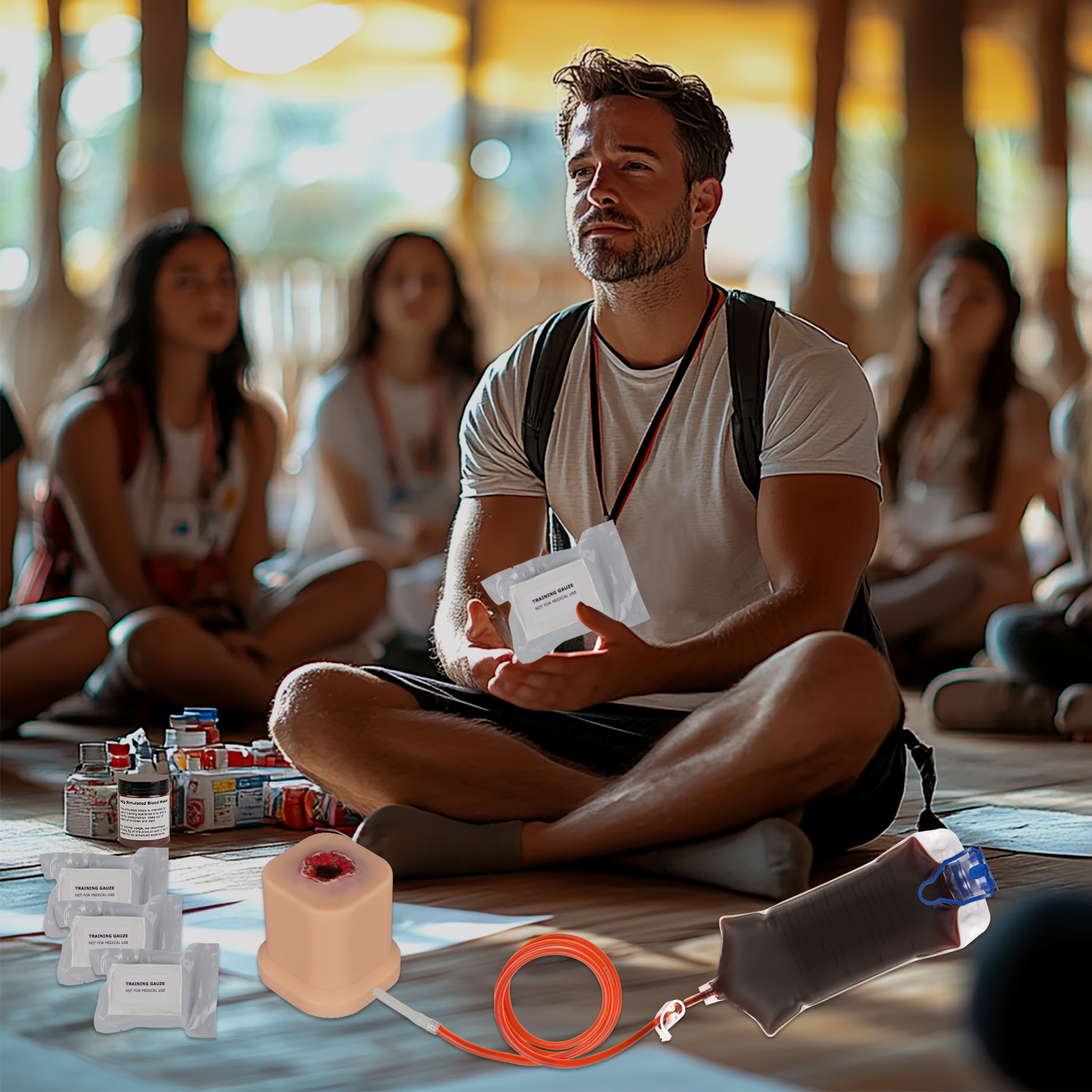 Bullet Wound Stop the Bleed Training Kit