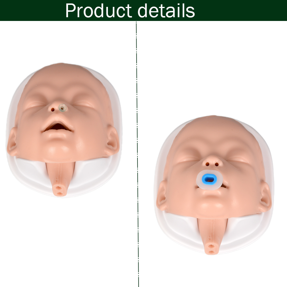 Infant NPA And OPA Airway Insertion Training Manikin
