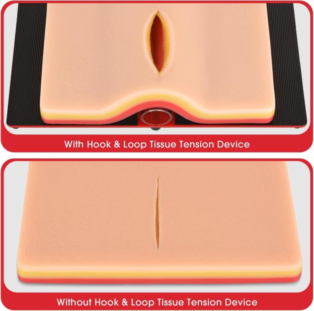 Medical Training Suture Pad With Realistic Skin Resistance