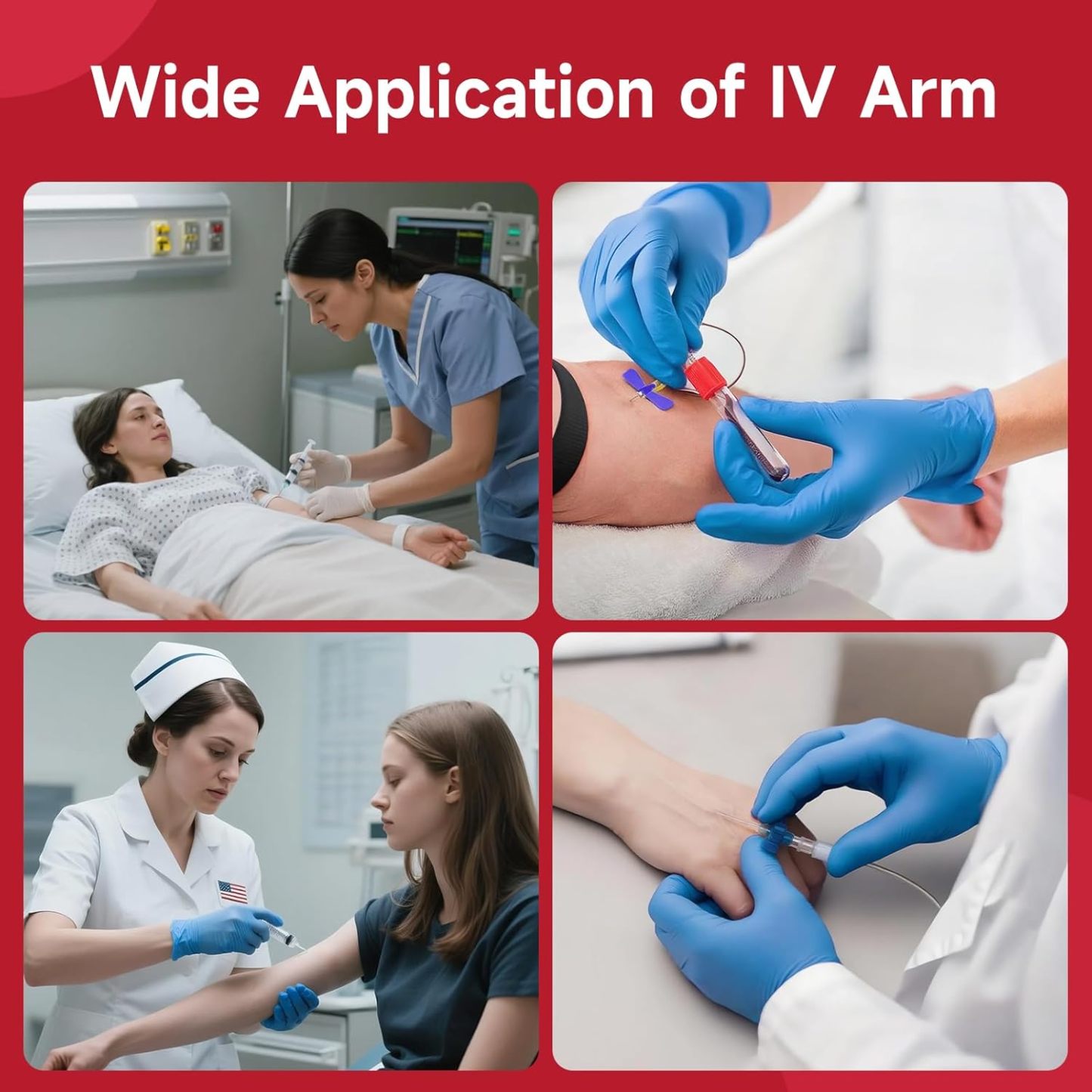 Phlebotomy Practice Arm Kit with Replacable Arm Skin Design
