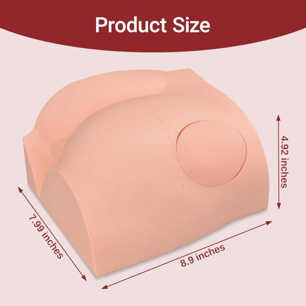 The Size Info of Gluteal IM Injection Training Model