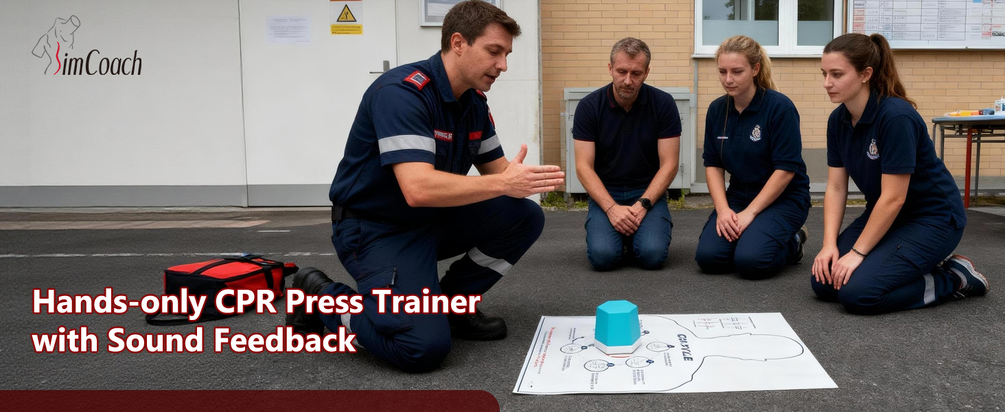 SimCoach Hands-only CPR Press Trainer