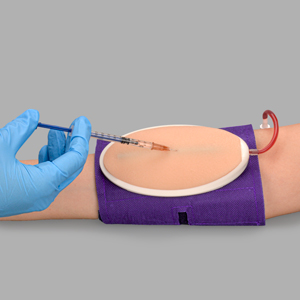 Nursing Students is Practicing IV Insertion Skills