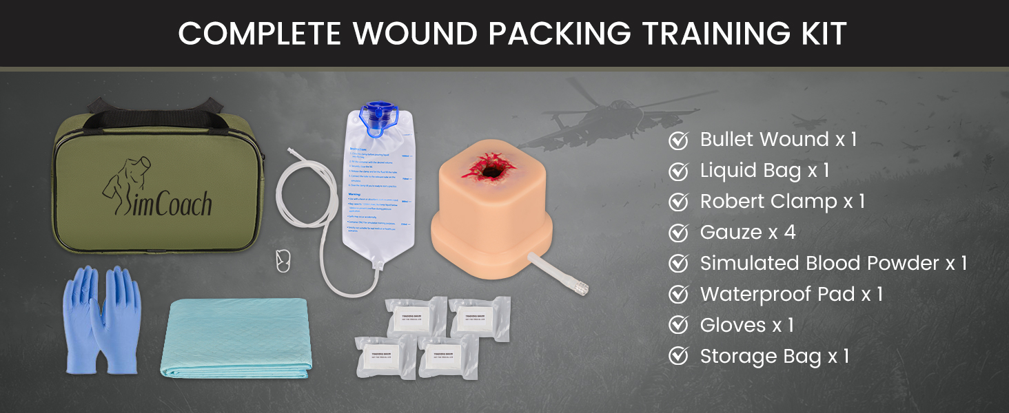 Gunshot Wound Hemorrhage Training Kit
