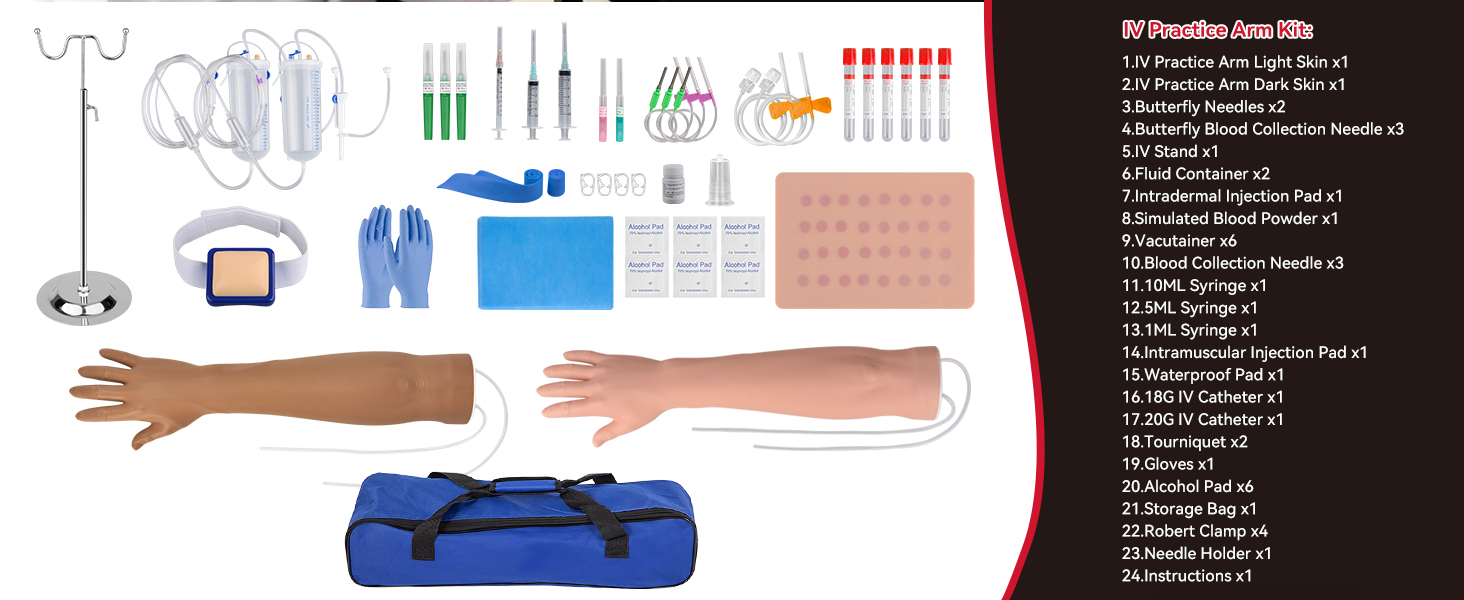Injection Practice Kit All Included Components