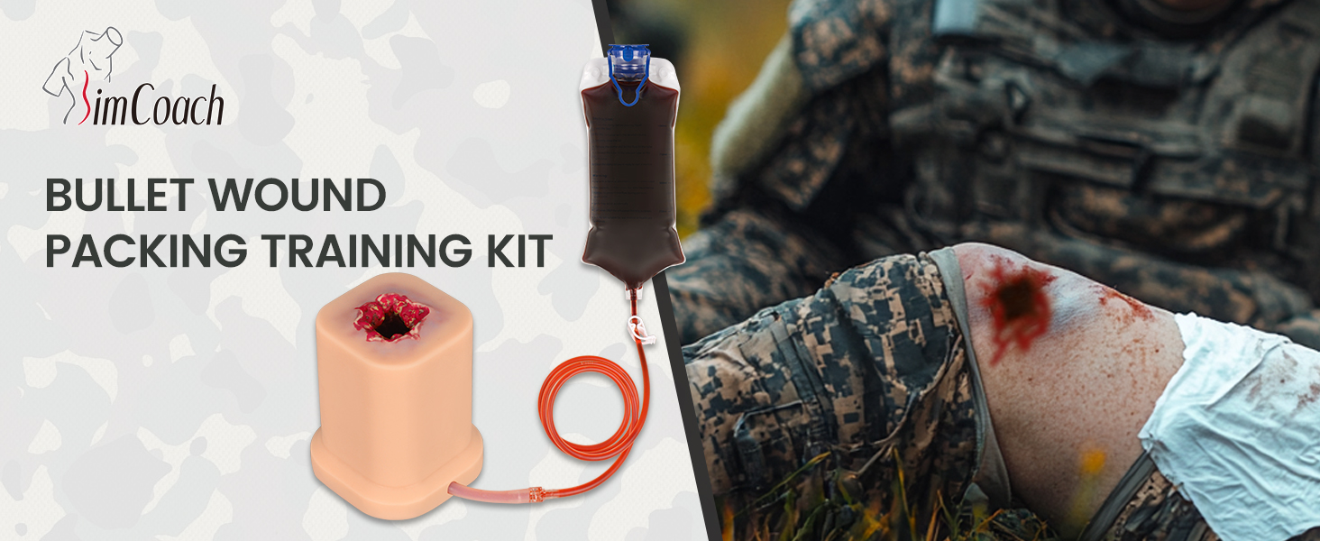 Bullet Wound Bleeding Control Training Kit