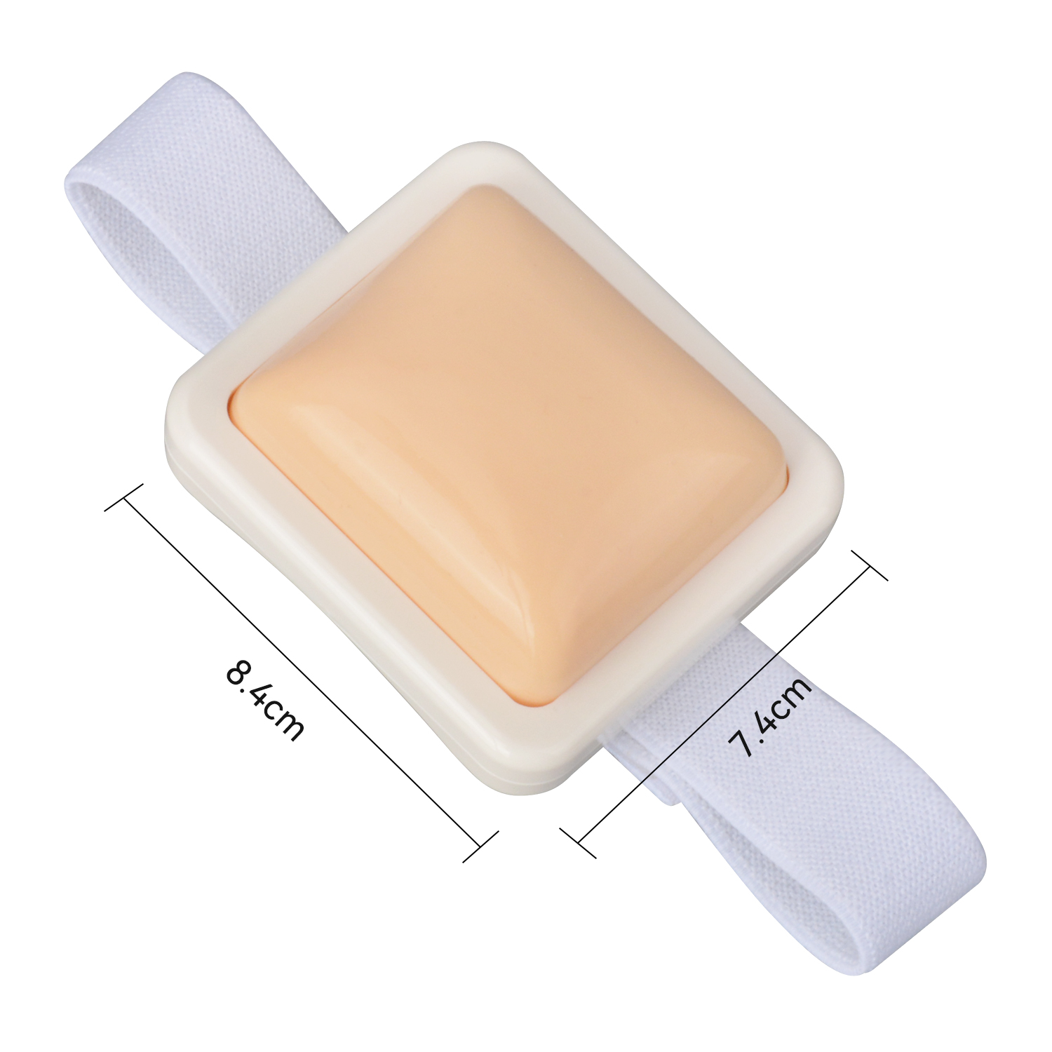 IM Injection Practice Pad Size Reference