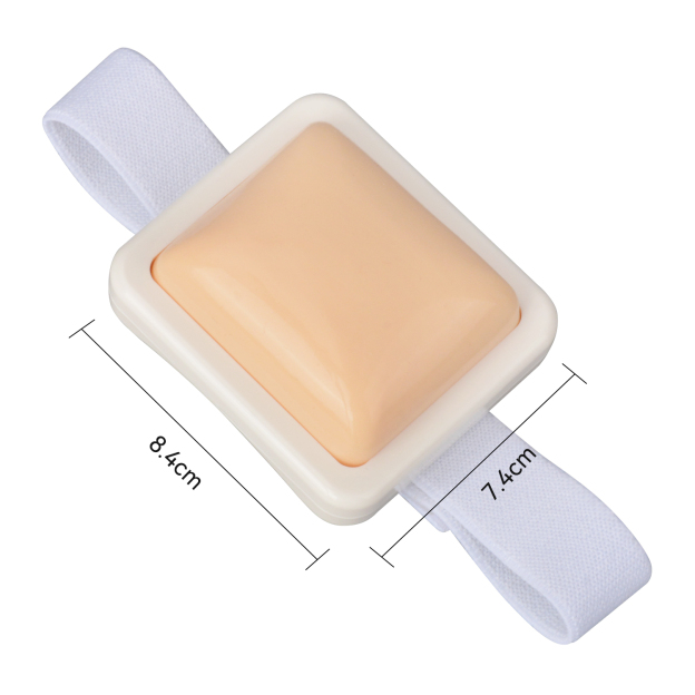 IM Injection Practice Pad Size Reference
