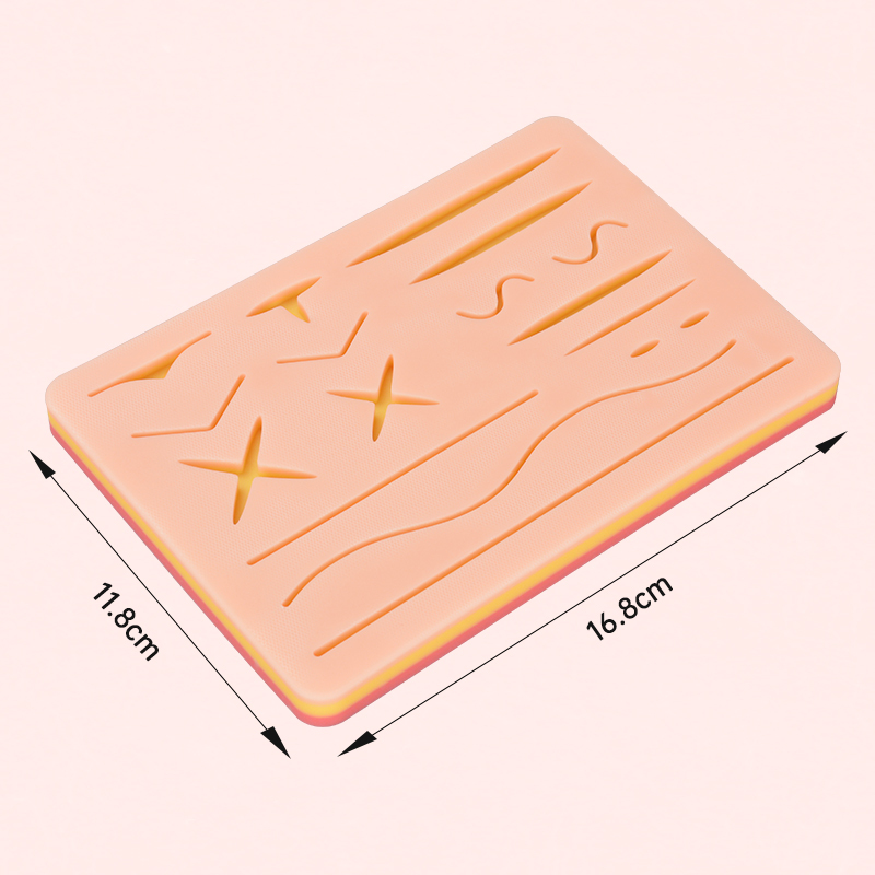 Suture Pad 17 Wounds Size Reference