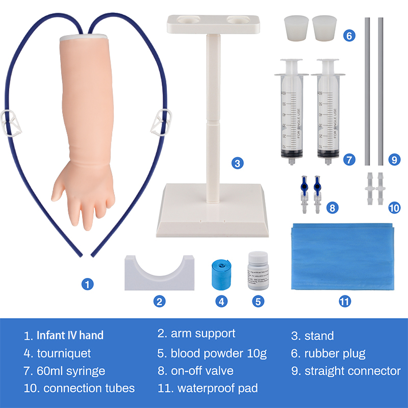 Infant IV Training Arm Model with Full Training Accessories