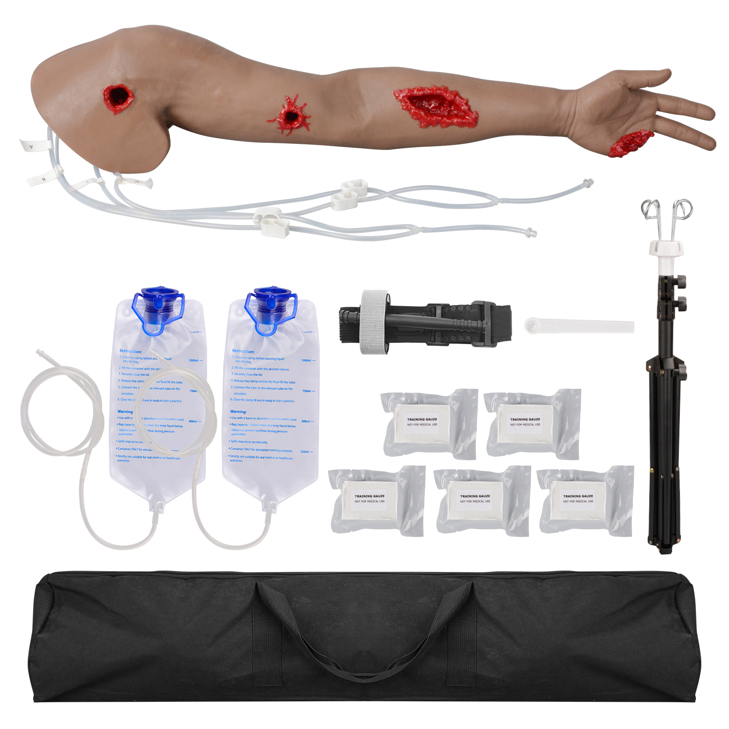 Multi Wound Haemorrhage Control Training Arm Simulator