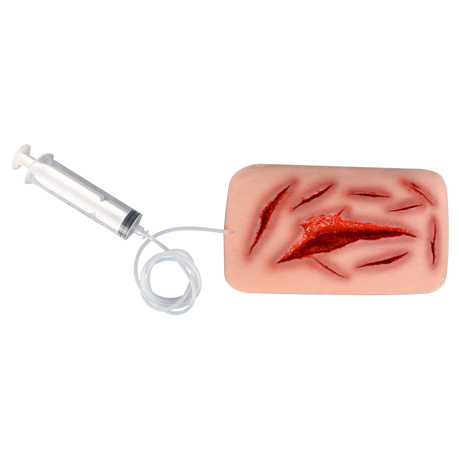 Stick-On Large Laceration Trauma Wound Simulator