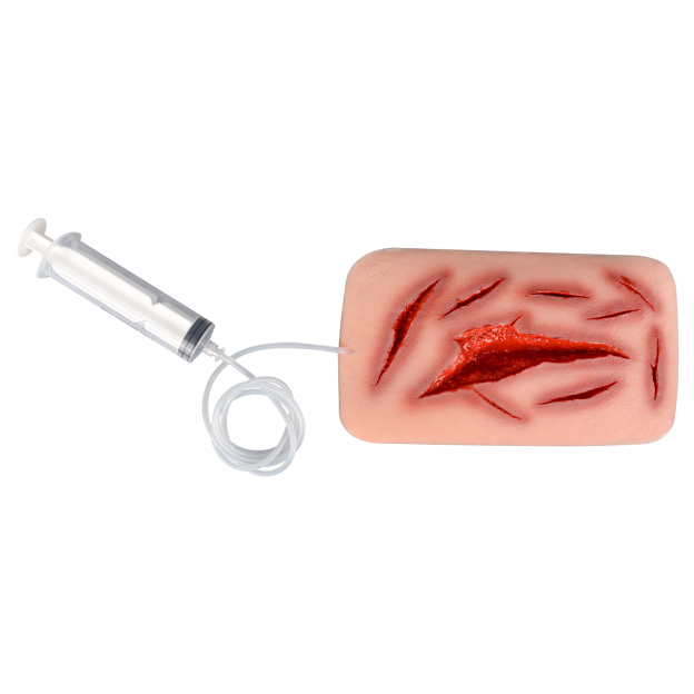 Stick-On Large Laceration Trauma Wound Simulator