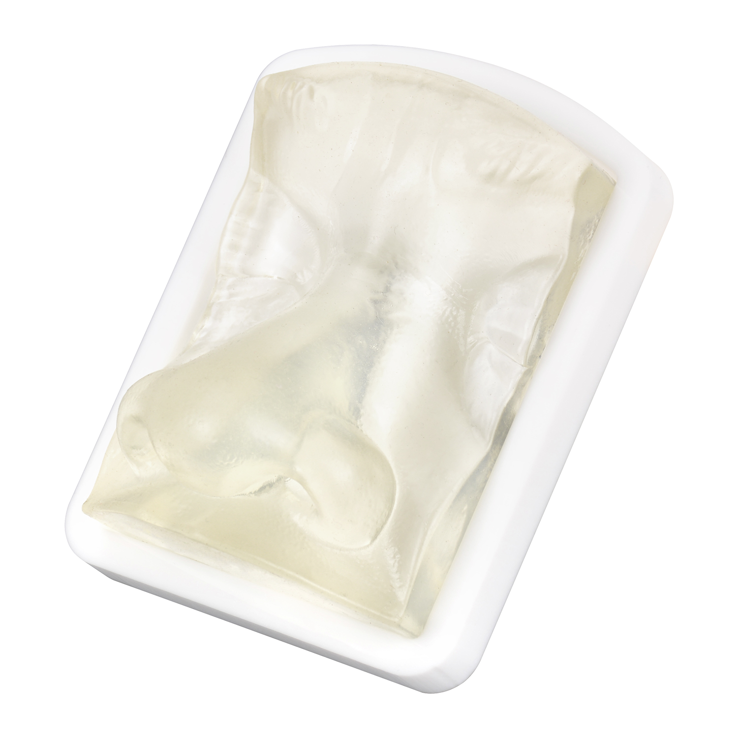 Transparent Nose Injection Simulator for Dermal Filler Training