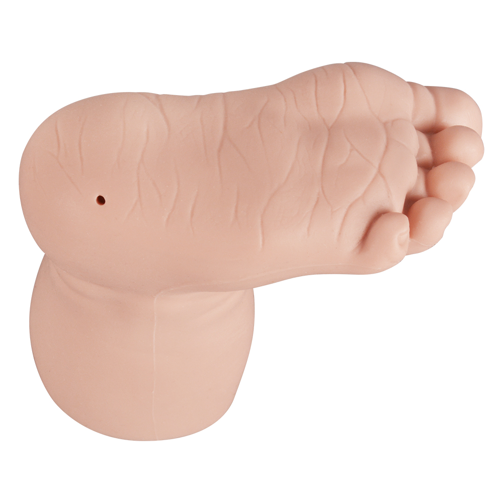 Close-Up Dedicated Heel Puncture Site In Simulator