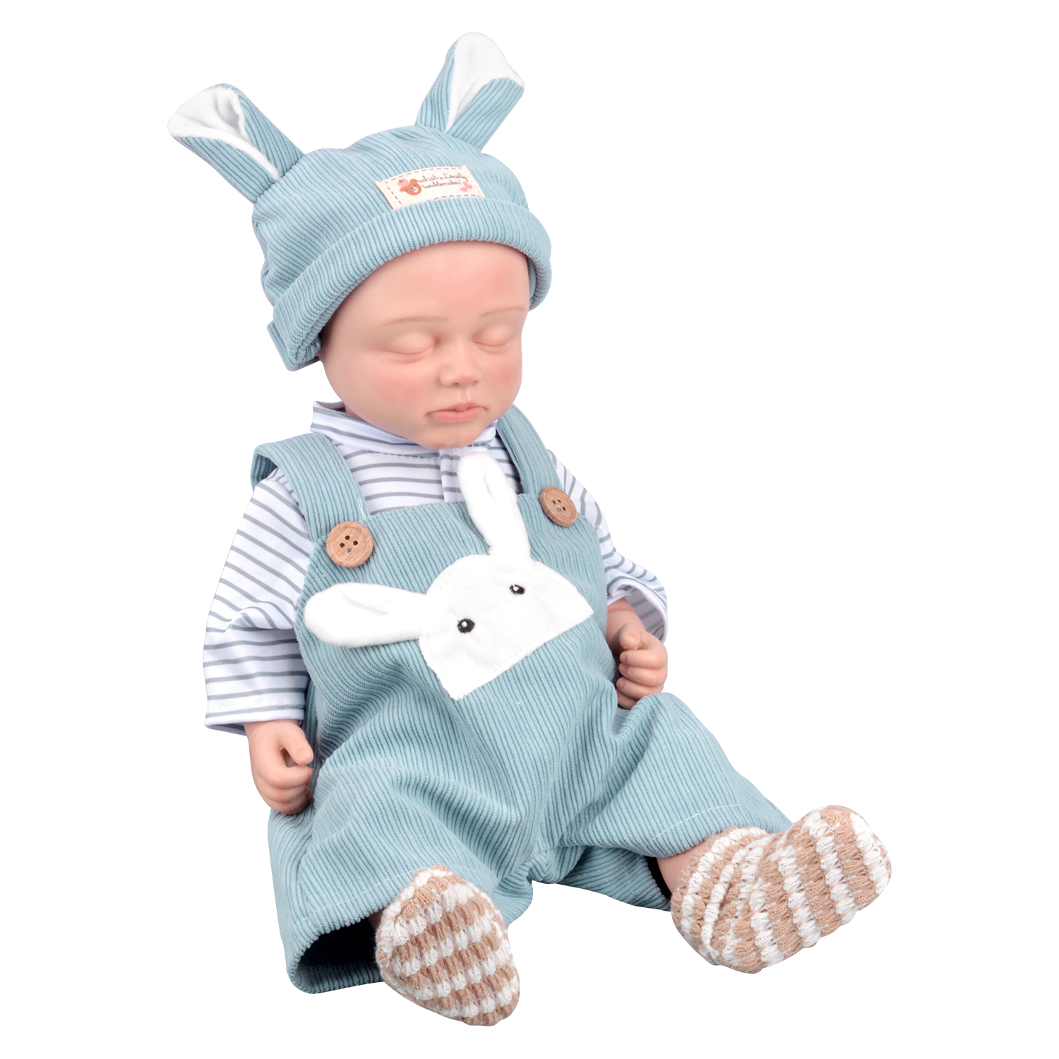 Reborn Baby Boy Doll for Newborn Care Training