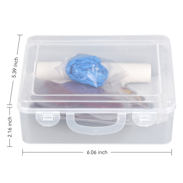 PVC Trauma Simulation Wound Kit