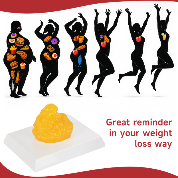 Portable Mini Fat Replica For Weight Loss Reminder