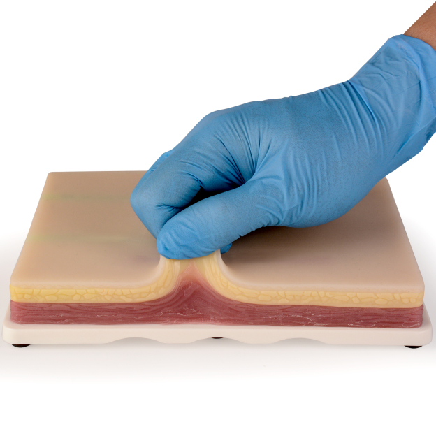 Venipuncture Training Pad with 3 Skin Layer