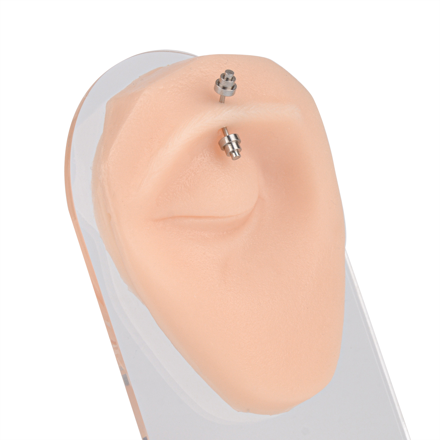 Silicone Eye Piercing Model, Left & Right