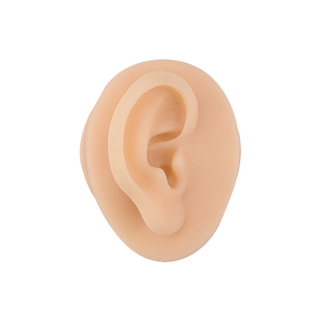 Silicone Ear for Piercing, Right