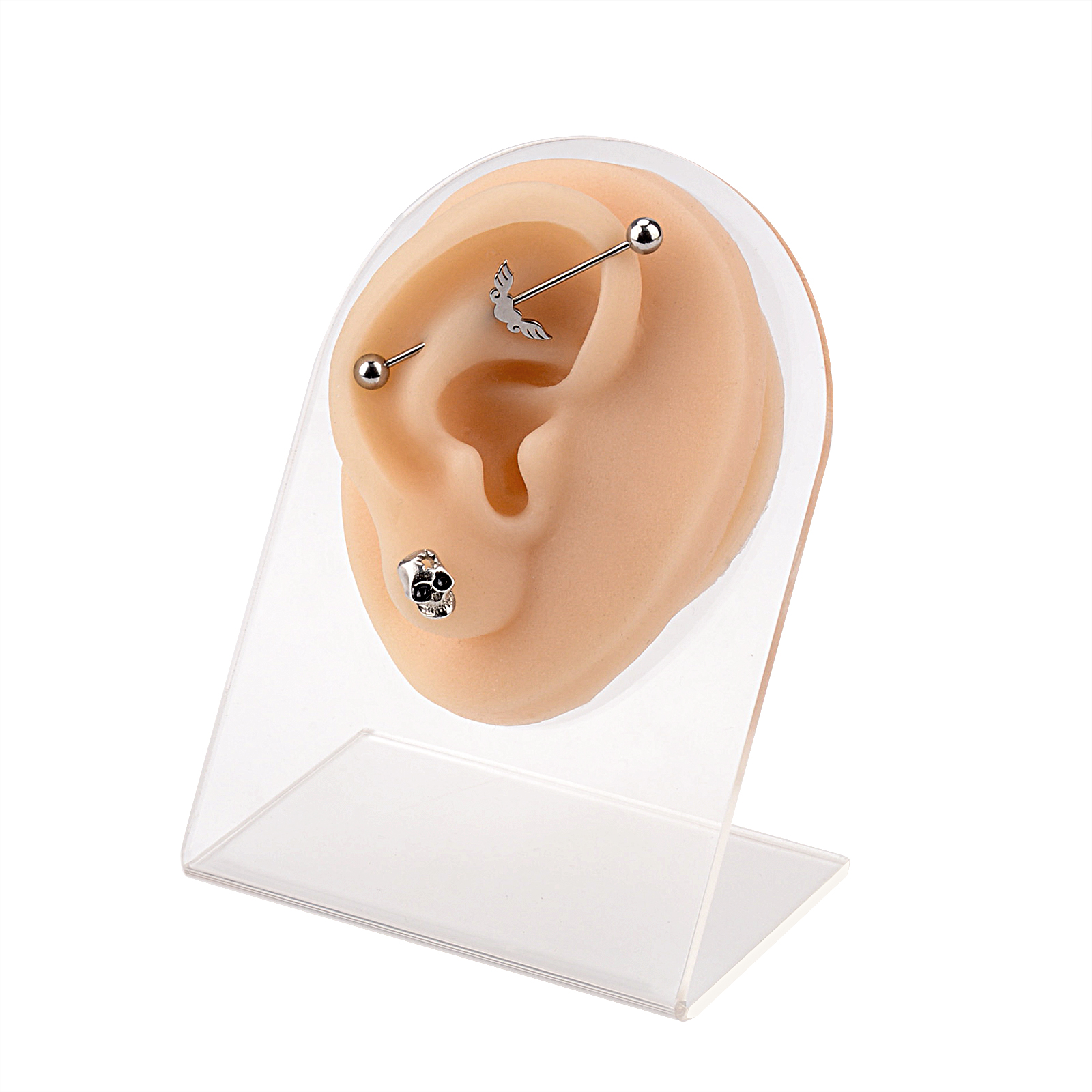Silicone Ear for Piercing, Right