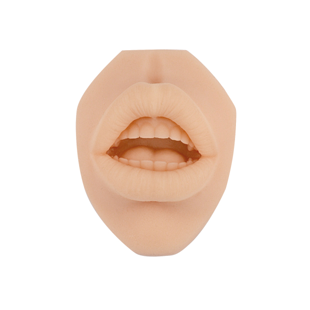 Soft Silicone Lip Ring Piercing Model