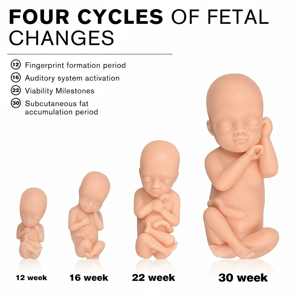 Fetal Anatomy Model 12 16 22 30 Weeks