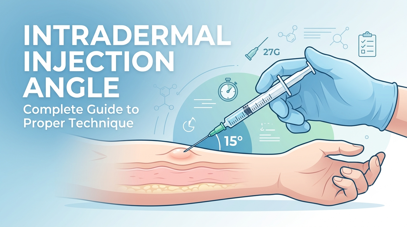 Intradermal Injection Angle: Complete Guide to Proper Technique