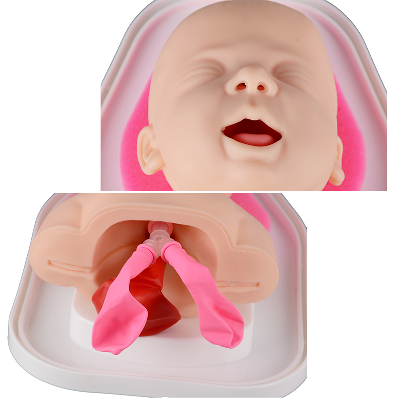 Infant Intubation Manikin Balloon Lung Feedback System