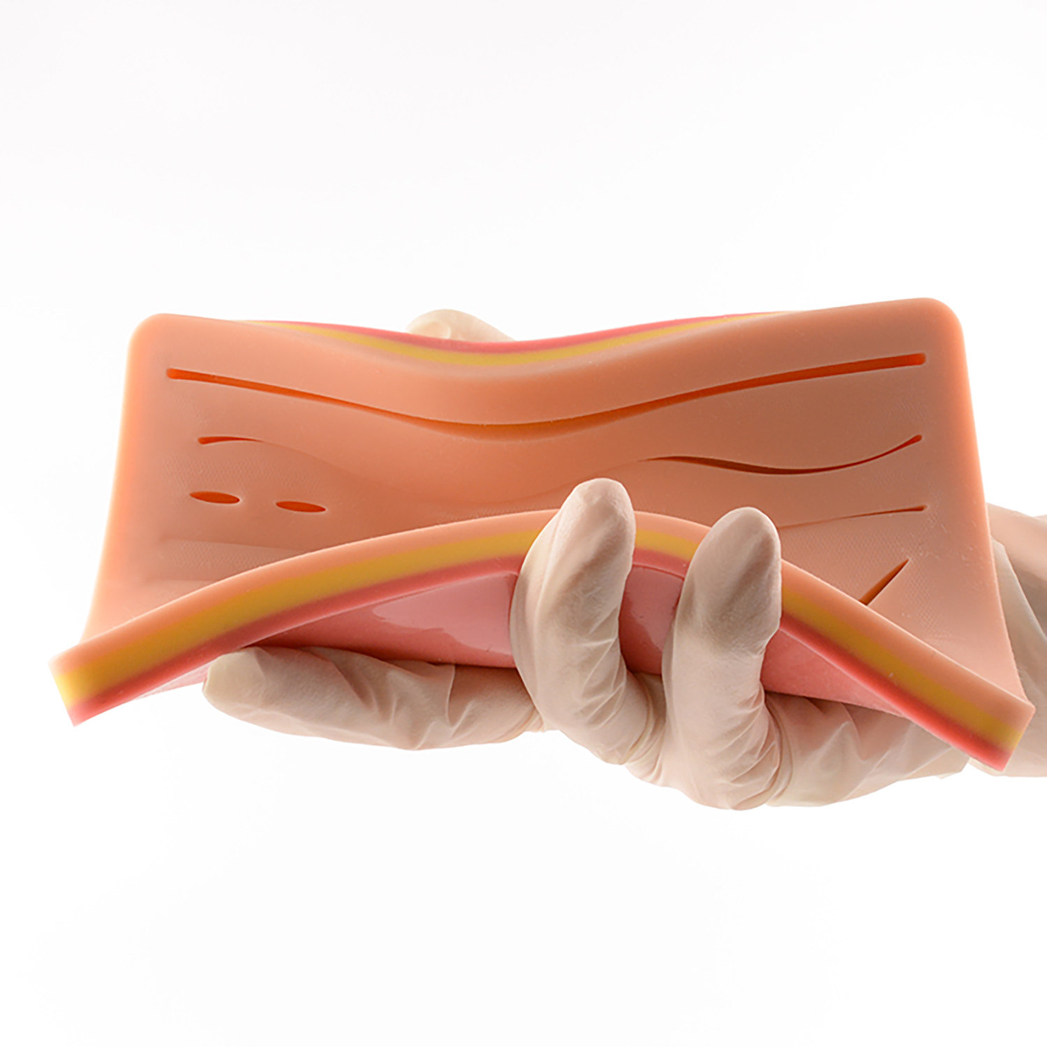 Realistic Suture Practice Pad With Pre Cut Wounds