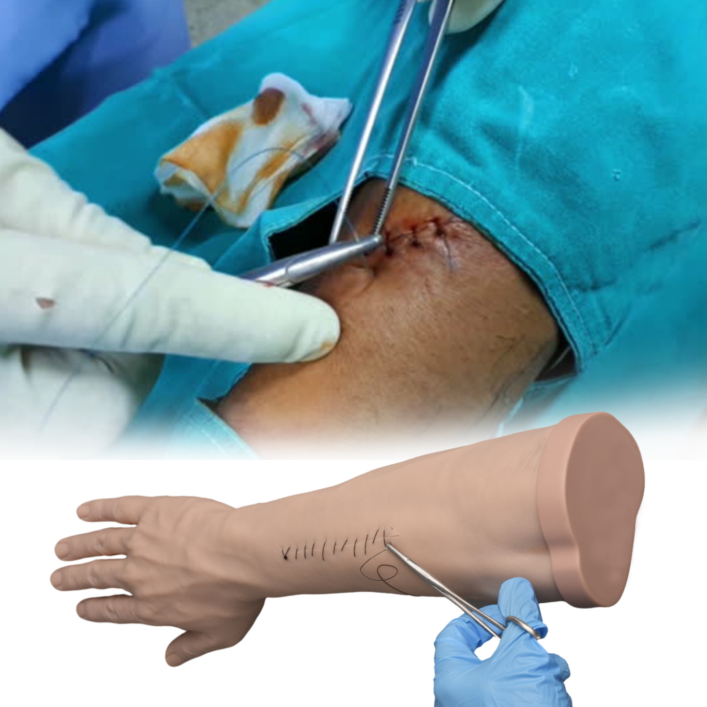 Educational Suture Arm Model For Nursing Students