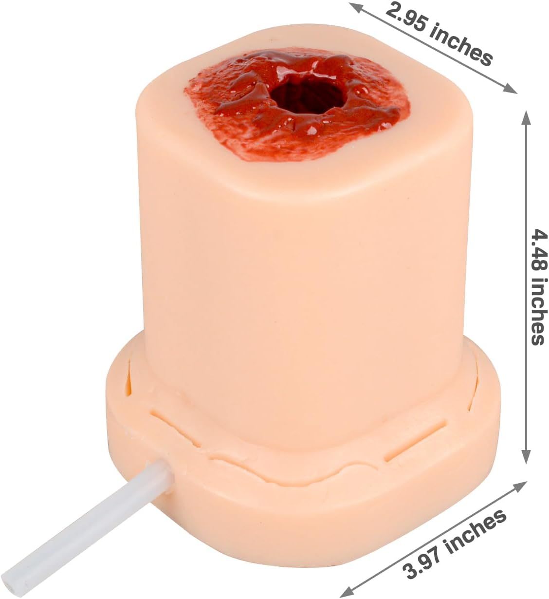 The Size Info of Gunshot Wound Packing Trainer Kit