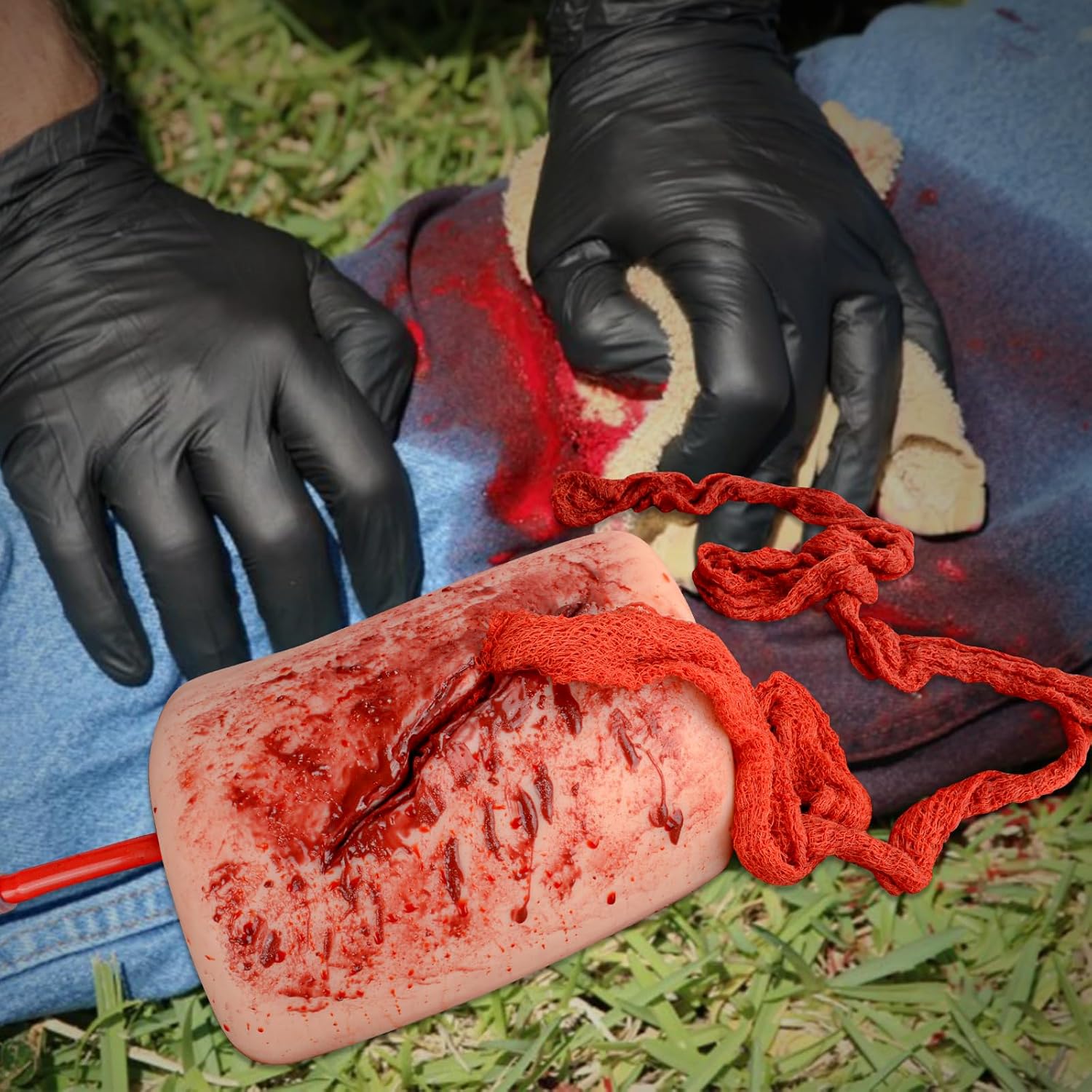 Thigh Wound Packing Trainer Kit for Hemorrhage Control Training