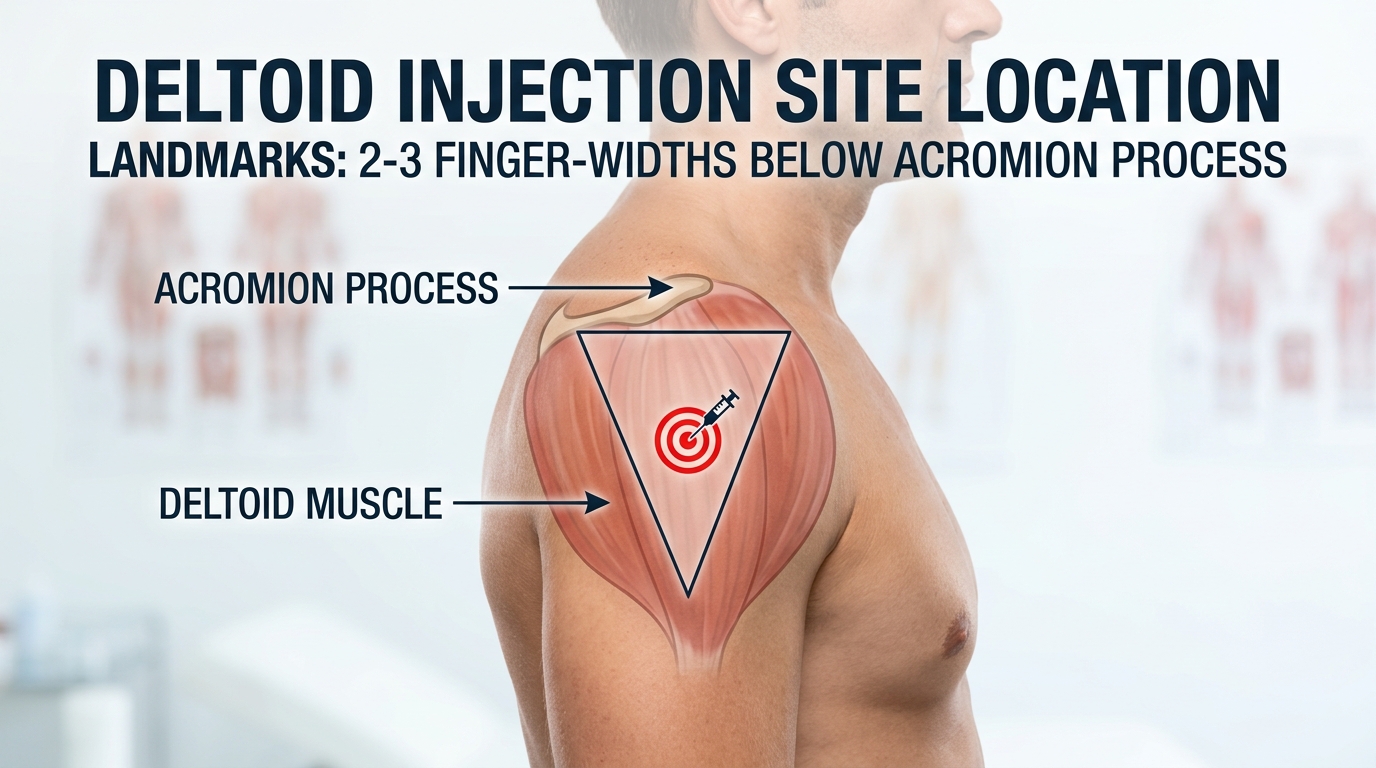 Where is the Deltoid Injection Site? How to Locate?