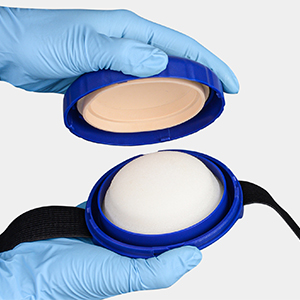 Black Skin Pad for Injection Practice