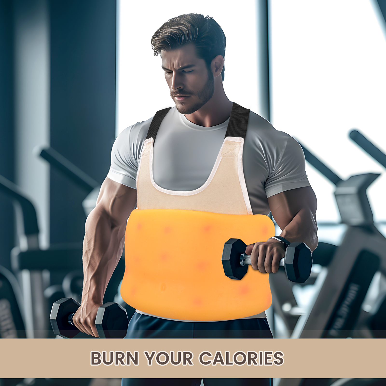 Realistic 12 Pounds Fat Simulator For Fitness Training