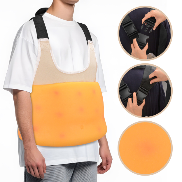 Adjustable Fat Vest Demonstrating Body Fat Weight