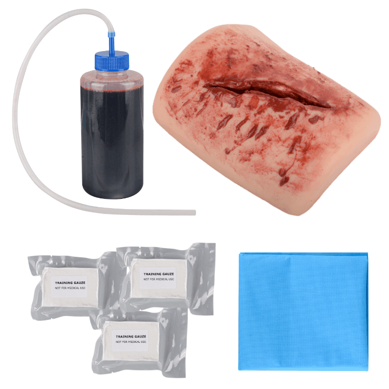 Emergency Thigh Traumatic Wound Care Trainer