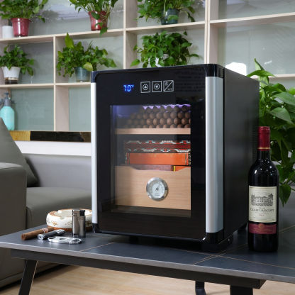 KingChii 8L Electric Cigar Humidor, 80-Cigar Capacity