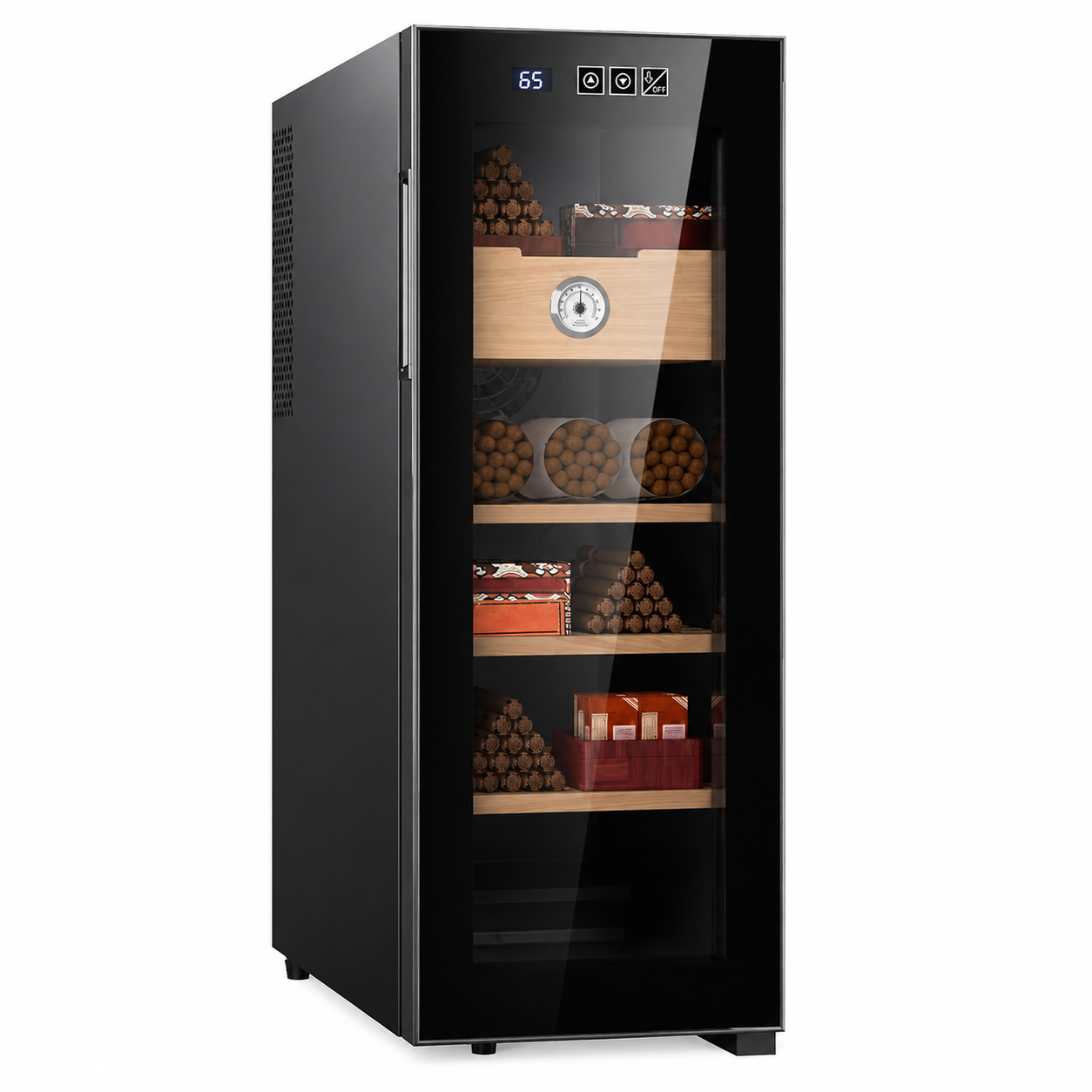 [Copy]KingChii 33L Electric Cigar Humidor, 250-Cigar Capacity