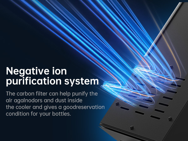 KingChii® 12 Inch 18 Bottles Dual Zone Wine Cooler Refrigerator Professional Compressor, Stainless Steel & Tempered Glass For Red Wine, Champagne - Built-in or Freestanding for Home, Kitchen, or Office